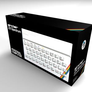 Sinclair ZX Spectrum 16K white (Cartones interiores Opcionales) | Caja vacía | Empty box | Boîte vide | Leere Box