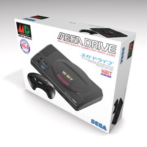 Sega Megadrive 1 Asiatic. Optional inner cartons | Empty box | Empty box | Boîte vide | Leere Box
