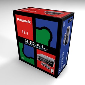 Panasonic 3DO FZ-1 Real Mod.1 (inner cartons optional) | Empty box | Empty box | Boîte vide | Leere Box