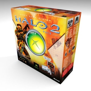 Xbox Halo 2 (optionele binnenverpakkingen) | Lege doos | Lege doos | Boite vide | Lees Box