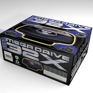 Sega Megadrive 32x. Cartoni interni opzionali | Scatola vuota | Scatola vuota | Boîte vide | Scatola Leere