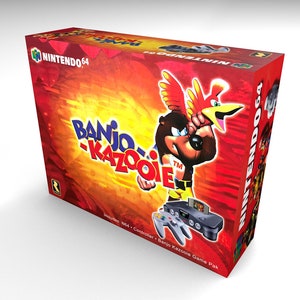 Nintendo 64 Banjo Kazooie (Optional Inner Cardboard) | Empty Box | Empty Box | Empty Box | Leere Box