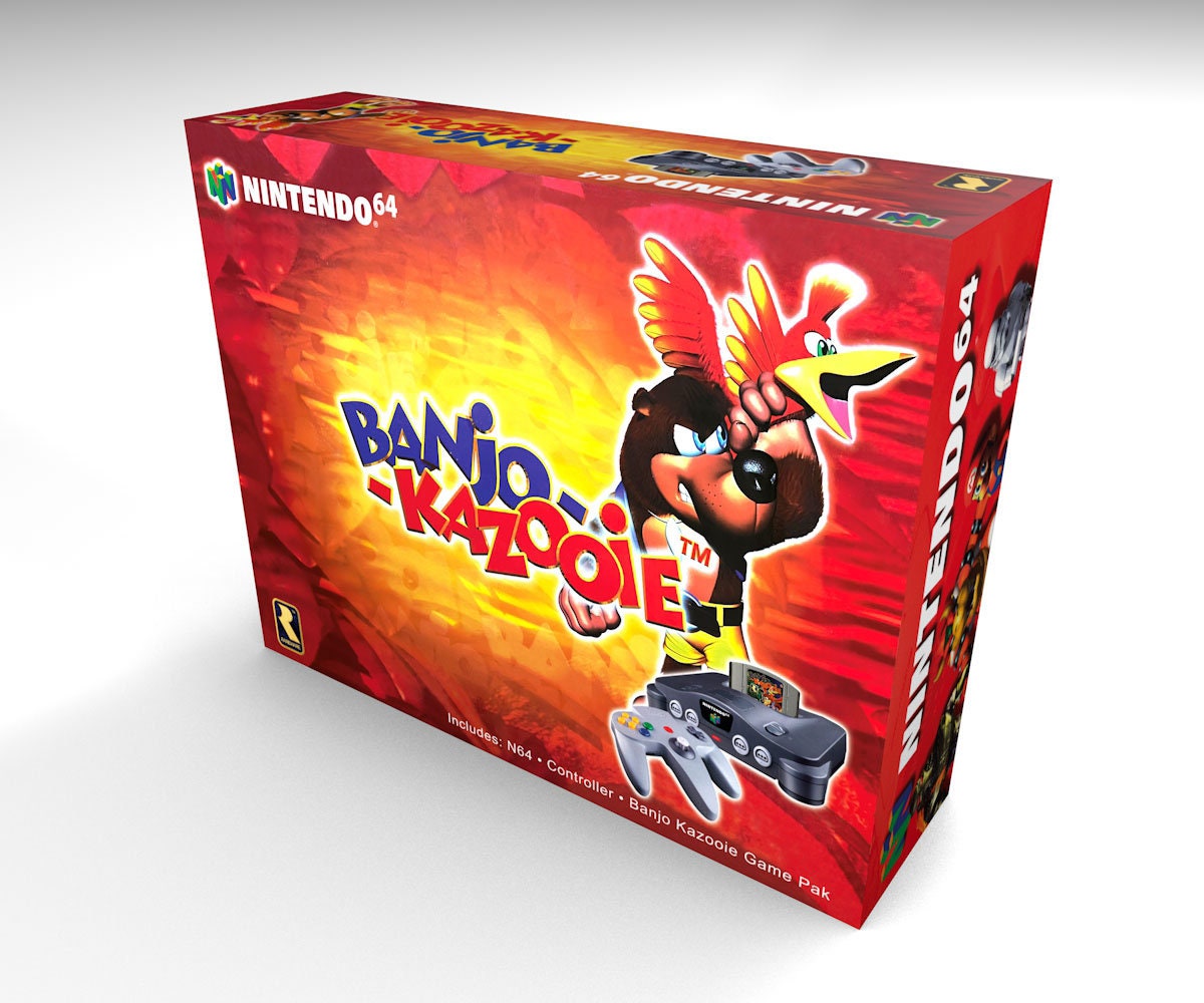 Banjo-Kazooie - Boxed - Great - Nintendo 64