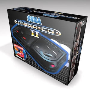 Sega Mega Cd II (optionele binnendozen) | Lege doos | Lege doos | Boite vide | Lees Box