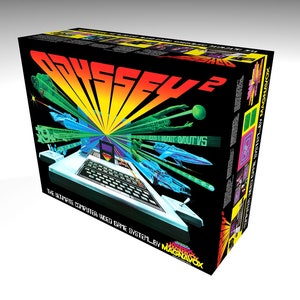 Philips Magnavox Odyssey 2 (inner cartons optional) | Empty box | Empty box | Boîte vide | Leere Box