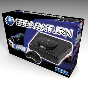 Sega Saturn Model 1 (optionele binnendozen) | Lege doos | Lege doos | Boite vide | Leere Box