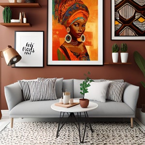 African Woman - Digital Download - Wall Art Print