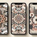Boho Chic Phone Wallpaper Bundle – Digital Download, Aesthetic Mobile ...