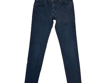 James Jeans Twiggy Skinny Jeans 29 Marine Dark Wash Low-Rise Y2K Stretch USA