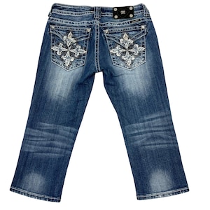 Y2K 00s Miss Me ブーツカット デニム フェアリーグランジ Miss Me Jeans Y2k - Etsy