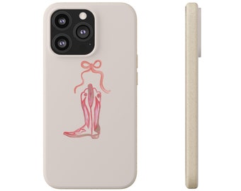 Bows & Boots - Biodegradable Cases