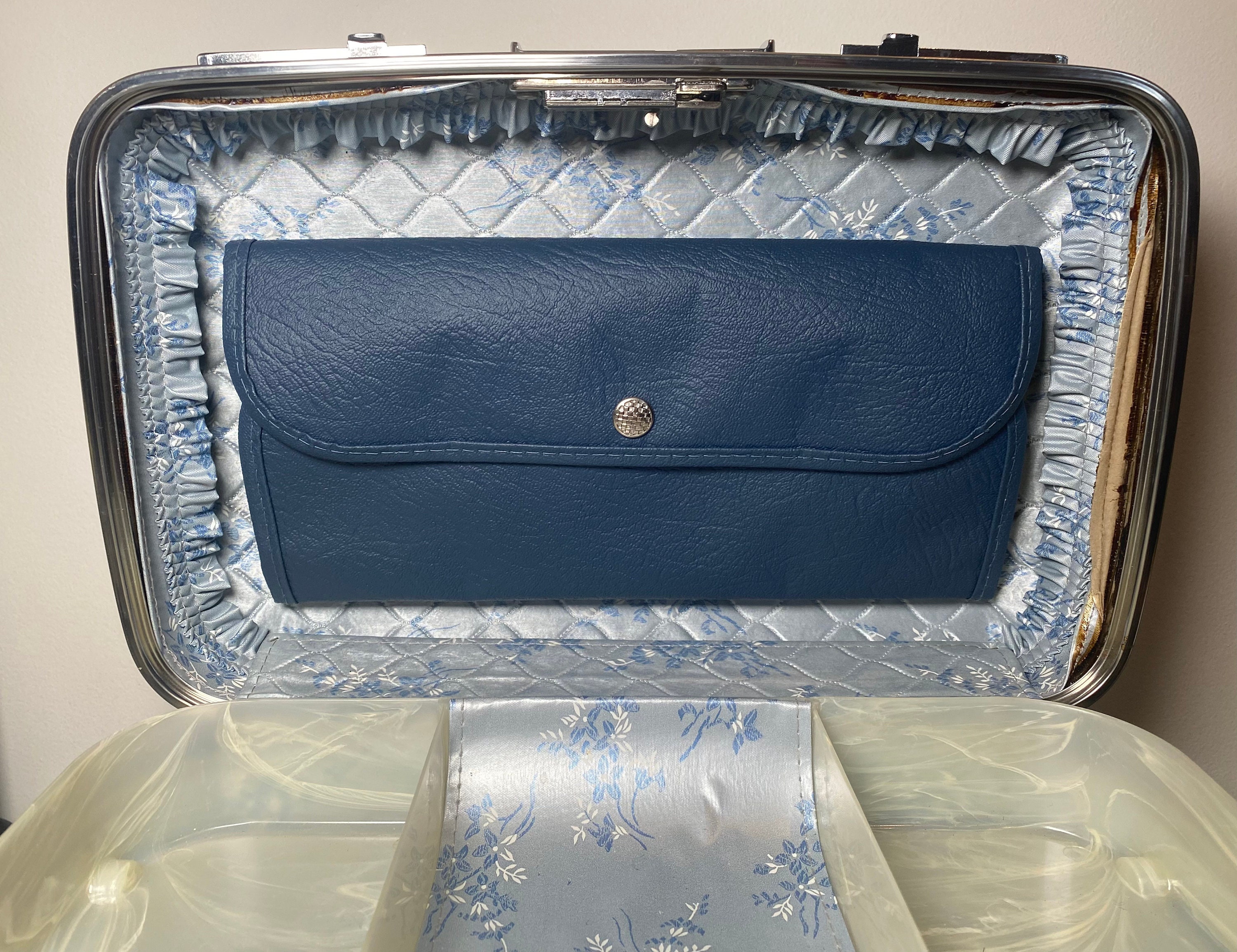 Vintage American Tourister Hard Case Cosmetic Tote Carry on Women's ...