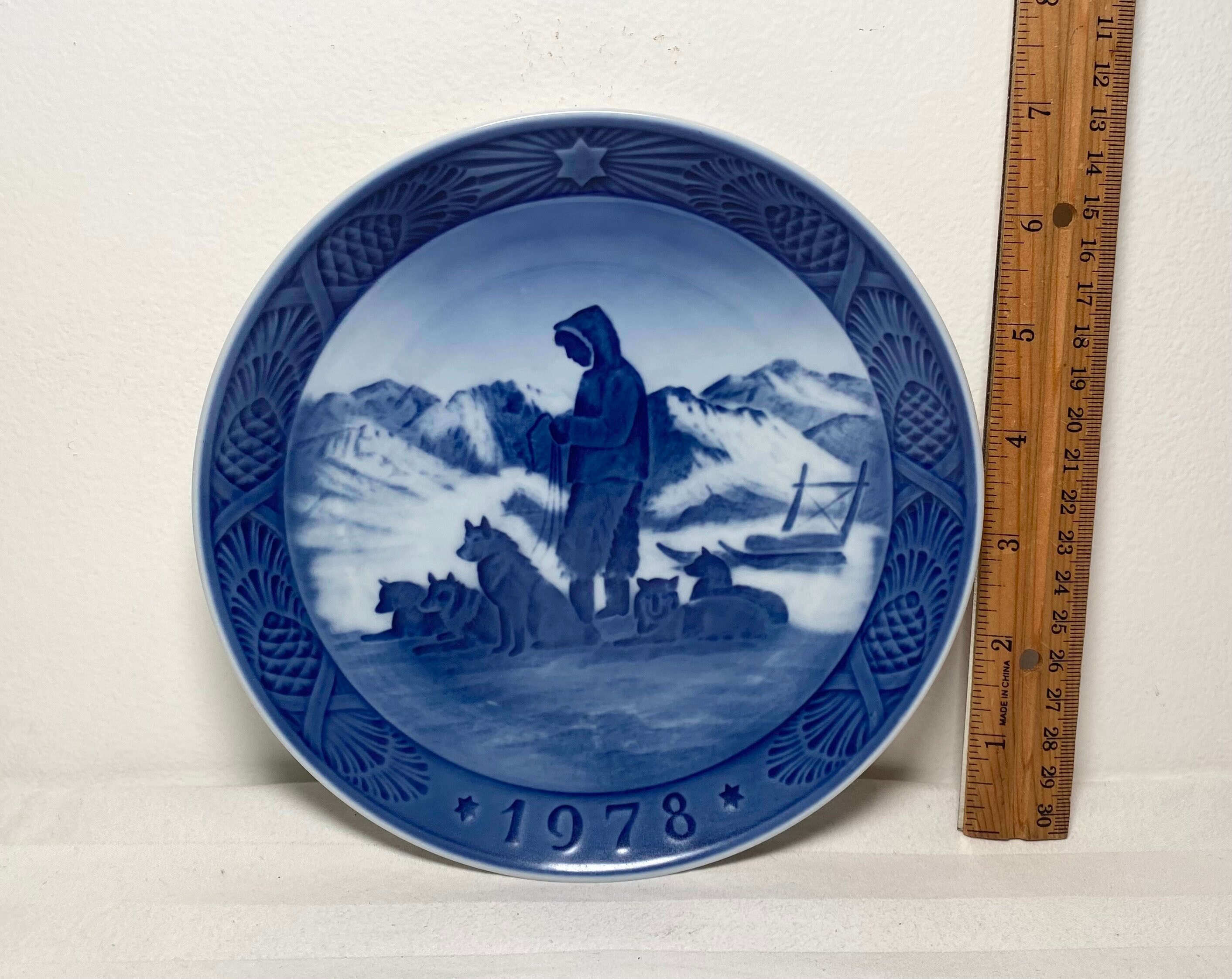 ロイヤルコペンハーゲン クリスマス 1978 コレクターズプレート