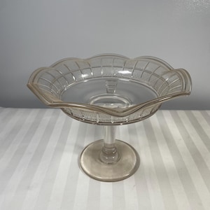 Imperial Glass Compote 7&quot; Tall