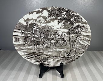 【美品】ロイヤルチューダー　コーチングタバーン　パン／ケーキ皿　５枚 現在、この商品の在庫はありません - Etsy