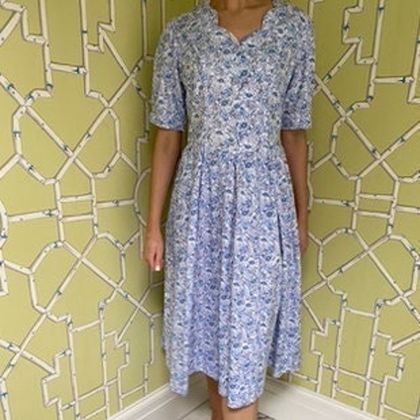 Laura Ashley Dress - Etsy UK