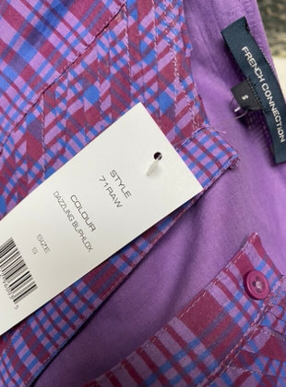 French connection cheap plaid dress