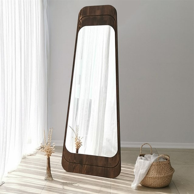 Wooden Full Lenght Mirror 70x26wooden Framed Etsy