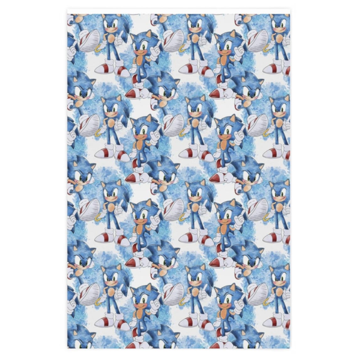 Sonic the Hedgehog Wrapping Paper Sonic Gift Wrap Sonic the Etsy New