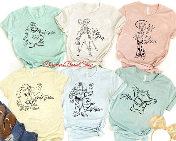 Toy Story Shirt Toy Story Family Shirts Disney Group Shirt - Etsy