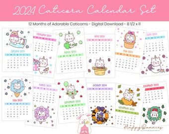 Modèle Hello Kitty Calendar 2024