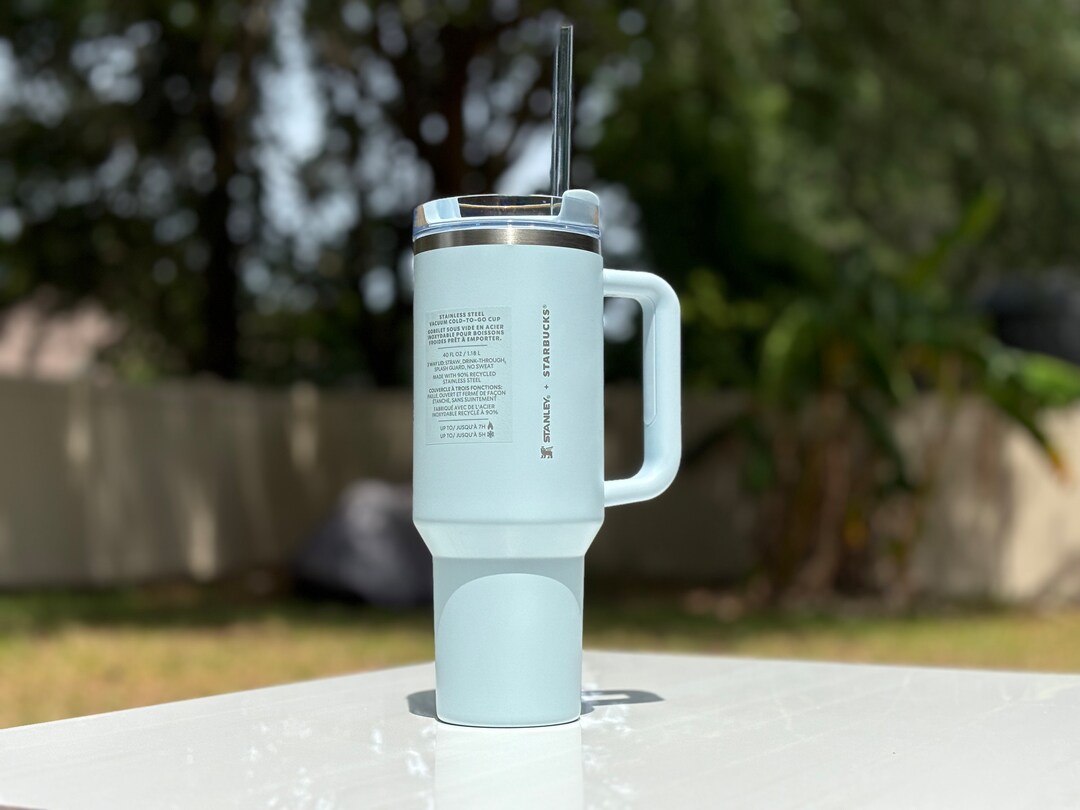 New Starbucks Stanley Baby Blue Spring - Etsy