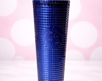 2023 Starbucks Summer Shiny Blue Studded Tumbler! - Etsy