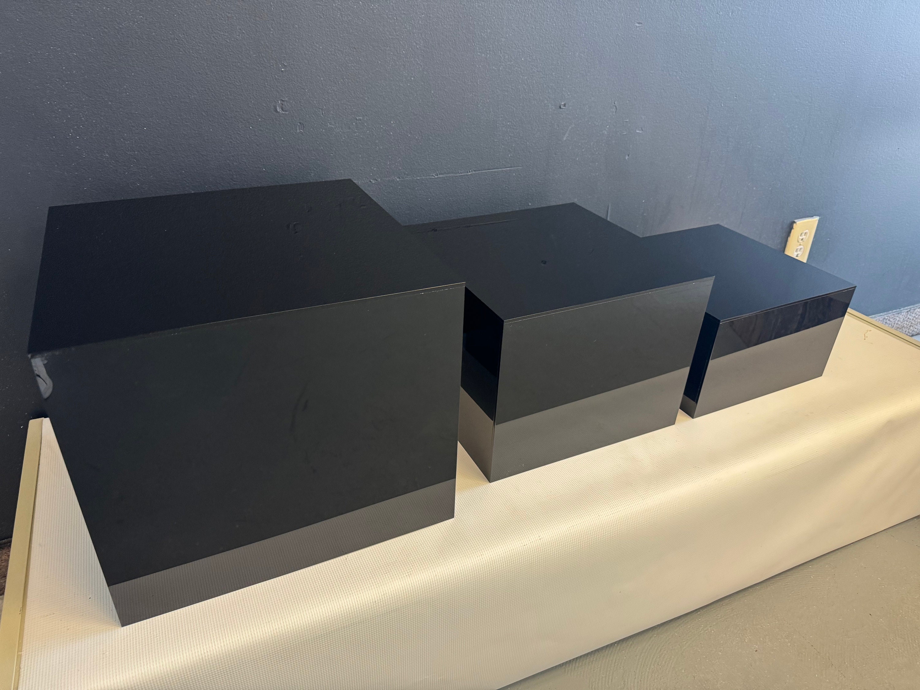 Black Acrylic Risers - Etsy