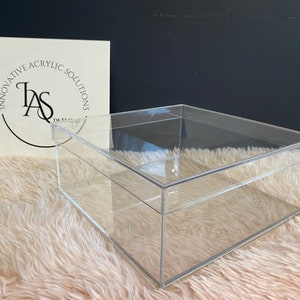 Favour Box, Acrylic Box, Acrylic Box for Brides and Groom, Acrylic Gift Box, Bridesmaid Gifts, Keepsake Box, Bridesmaid Gift Box