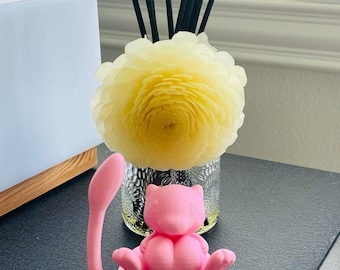 Valentine's Day: Adorable Mew with Heart (Unpainted)(3D Printed)