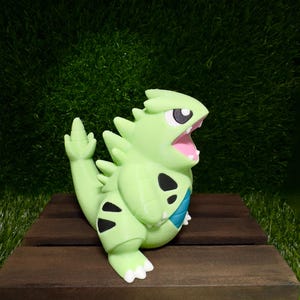 Gen 2: Chibi Tyranitar (Full Colored 3D print & Ready to Paint Options)