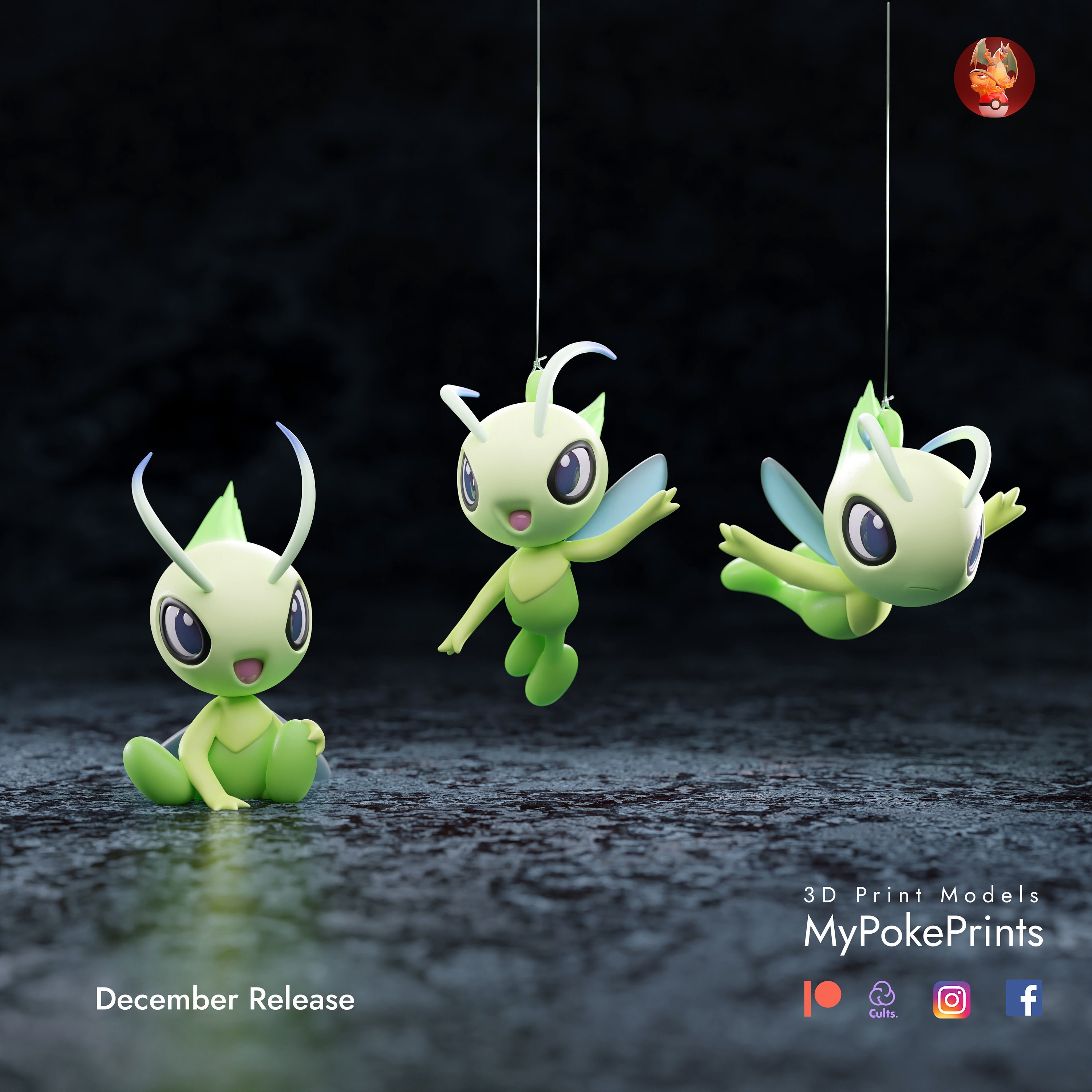 Zarude & Shiny Celebi plush are - Pokémon Global News