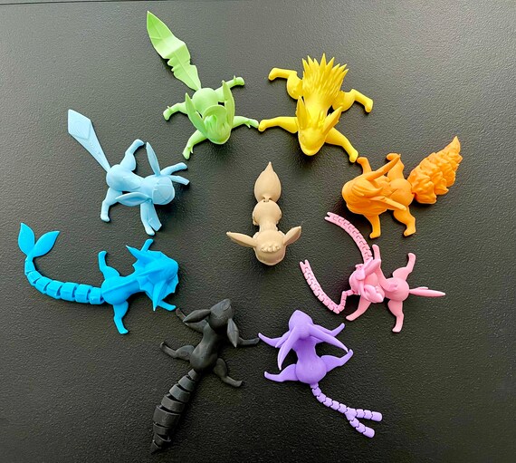 3D Printed Vaporeon Pokemon Eevee evolution by paulboni95