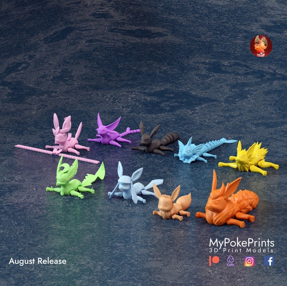 Articulating Eevee Figure