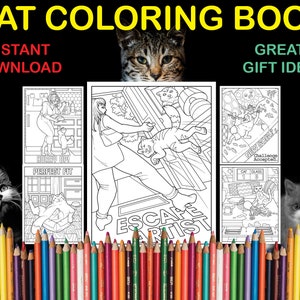 Cat Coloring Pages - 10