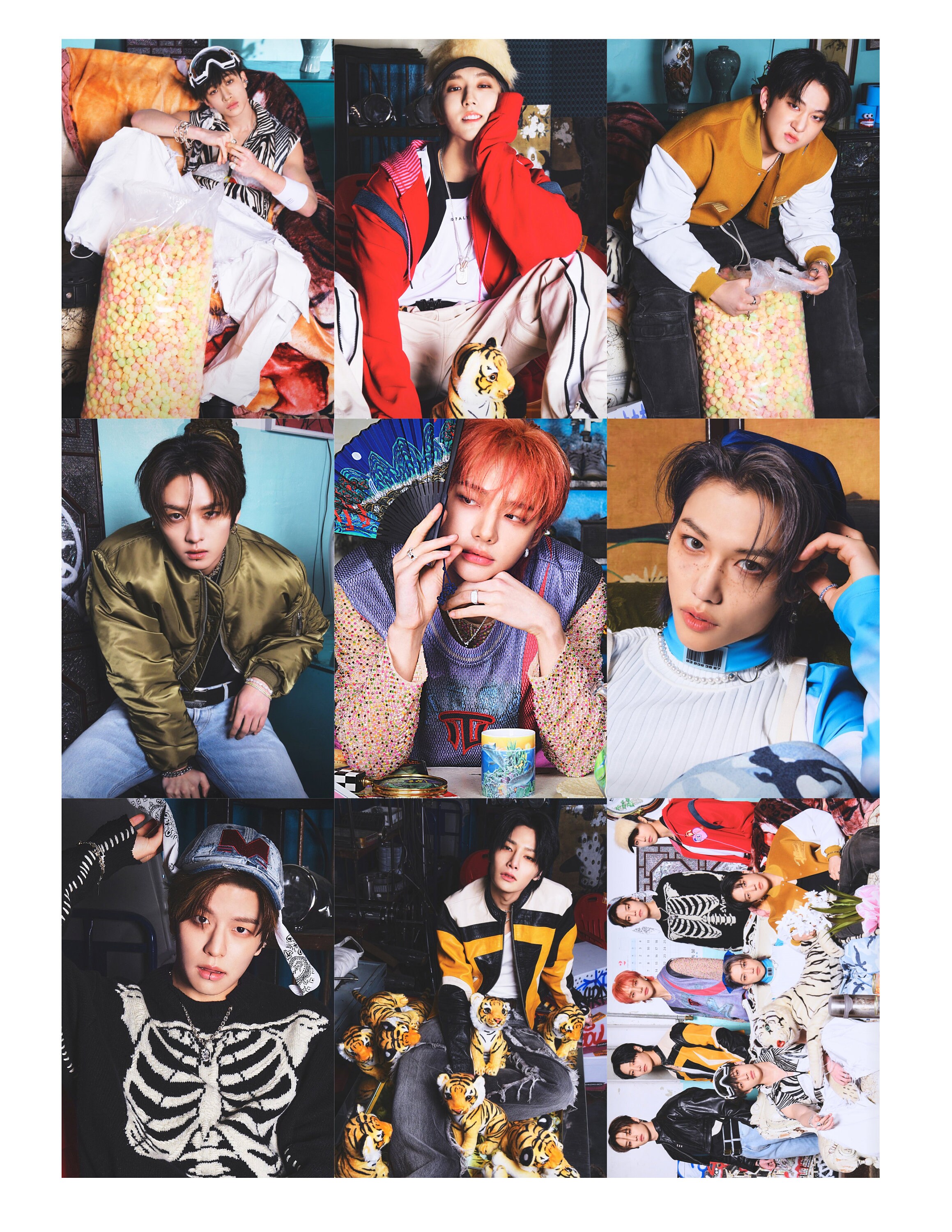 Lot De 2 Boîtes Stray Kids Photocards - 55 Cartes Non Dupliquées, Collection Exclusive Pour Fans K-POP, Idée Cadeau Fête Anniversaire
