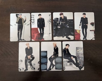 BTS Rockstar Photocard Set