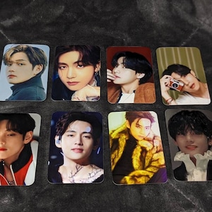 Taehyung Metallic Photocard Set