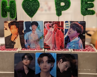 BTS MOTS7 Metallic Photocard Set