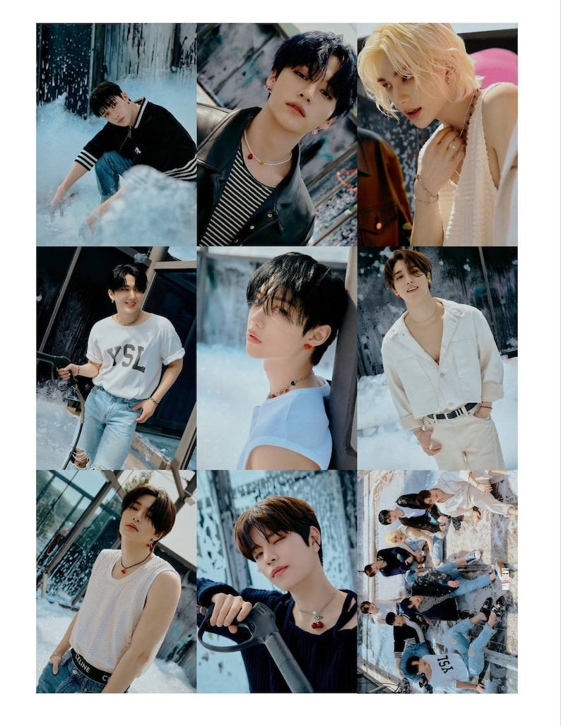 Stray Kids Maxident Photocard Set Etsy