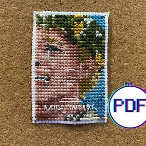 MIDSOMMAR Mini Movie Poster Cross Stitch Pattern (PDF)