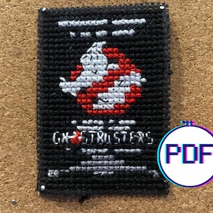 GHOSTBUSTERS (1984) Mini Movie Cross Stitch Pattern (PDF)