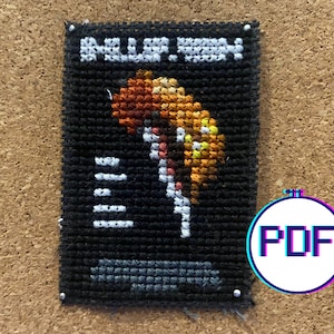 HALLOWEEN (1978) Mini Movie Poster Cross Stitch Pattern (PDF)