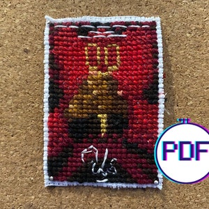 US Mini Movie Poster Cross Stitch Pattern (PDF)