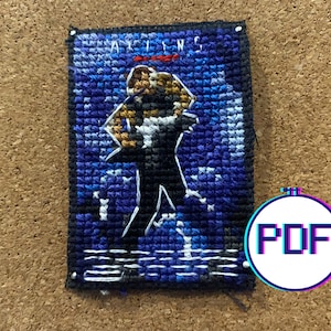 ALIENS Mini Movie Poster Cross Stitch Pattern (PDF)