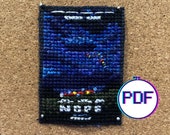 NOPE Mini Movie Poster Cross Stitch Pattern (PDF)