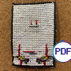 It: CHAPTER TWO Mini Movie Poster Cross Stitch Pattern (PDF)