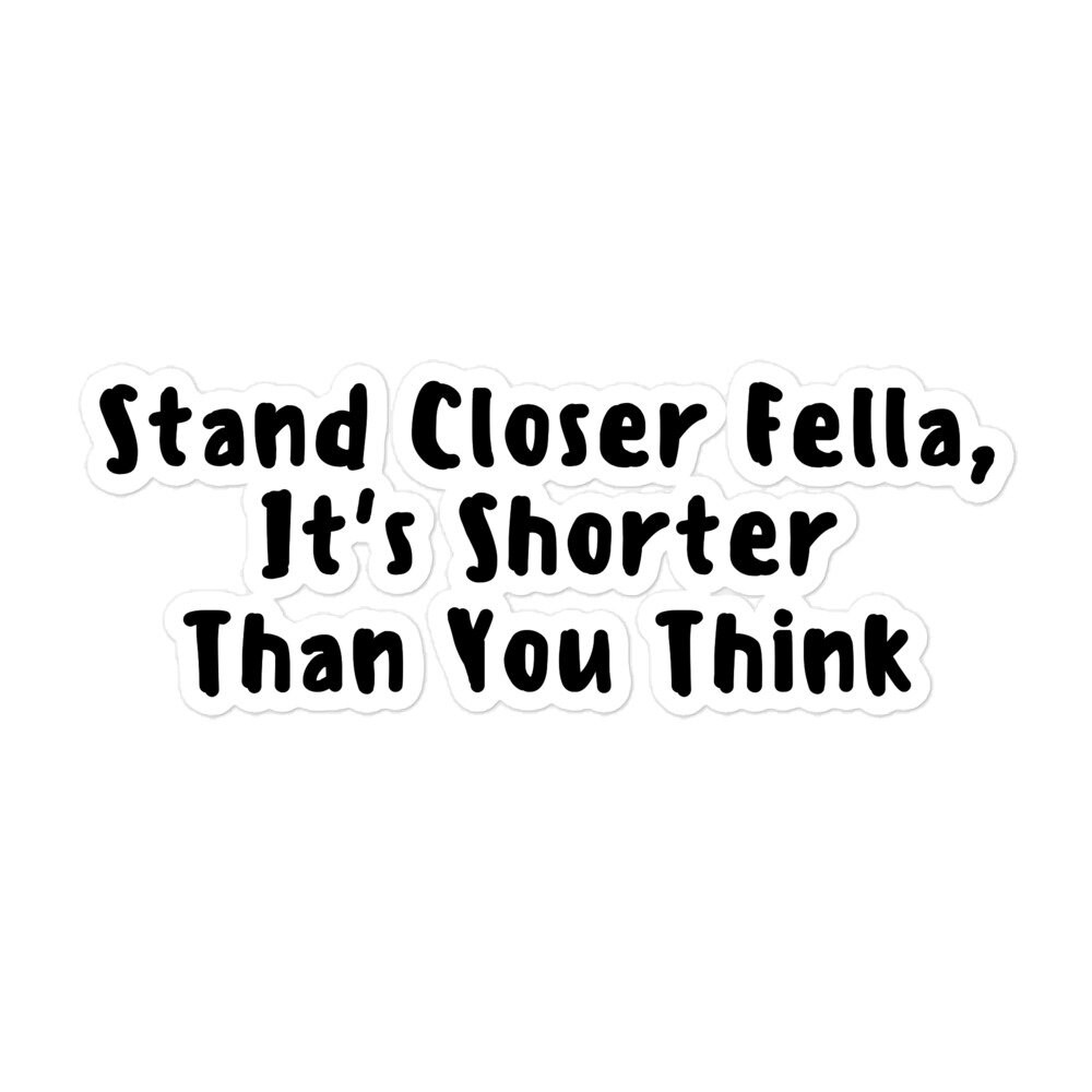 Stand Closer Toilet Seat Decal Stand Closer Sticker Etsy Canada