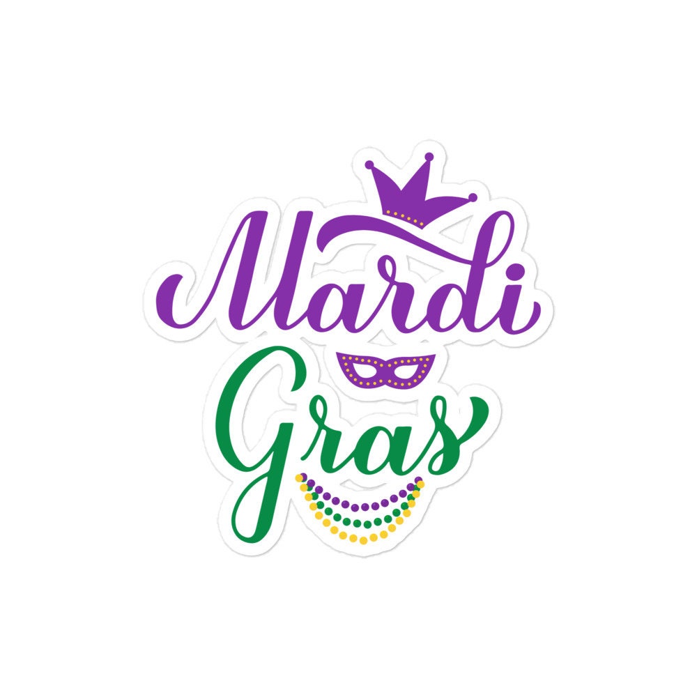 Mardi Gras 2022 Stickers for Sale