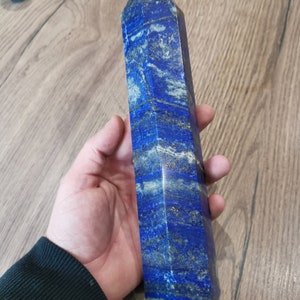 Lapis Lazuli, Point, Tower 1338 gr, ornamental stone / lithotherapy